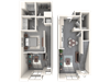 Vive Luxe Apartments A8 Floor Plan